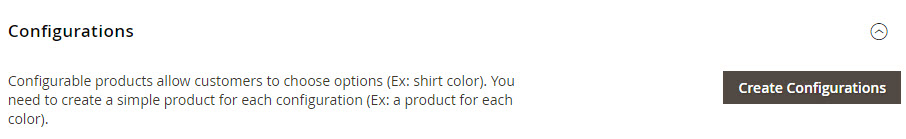 Select the Attributes