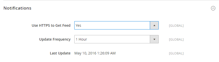 configure notifications