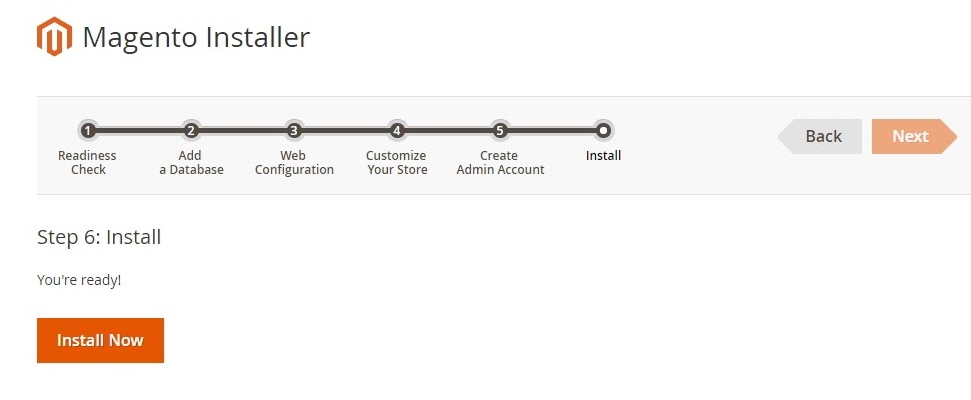 Create Admin Account