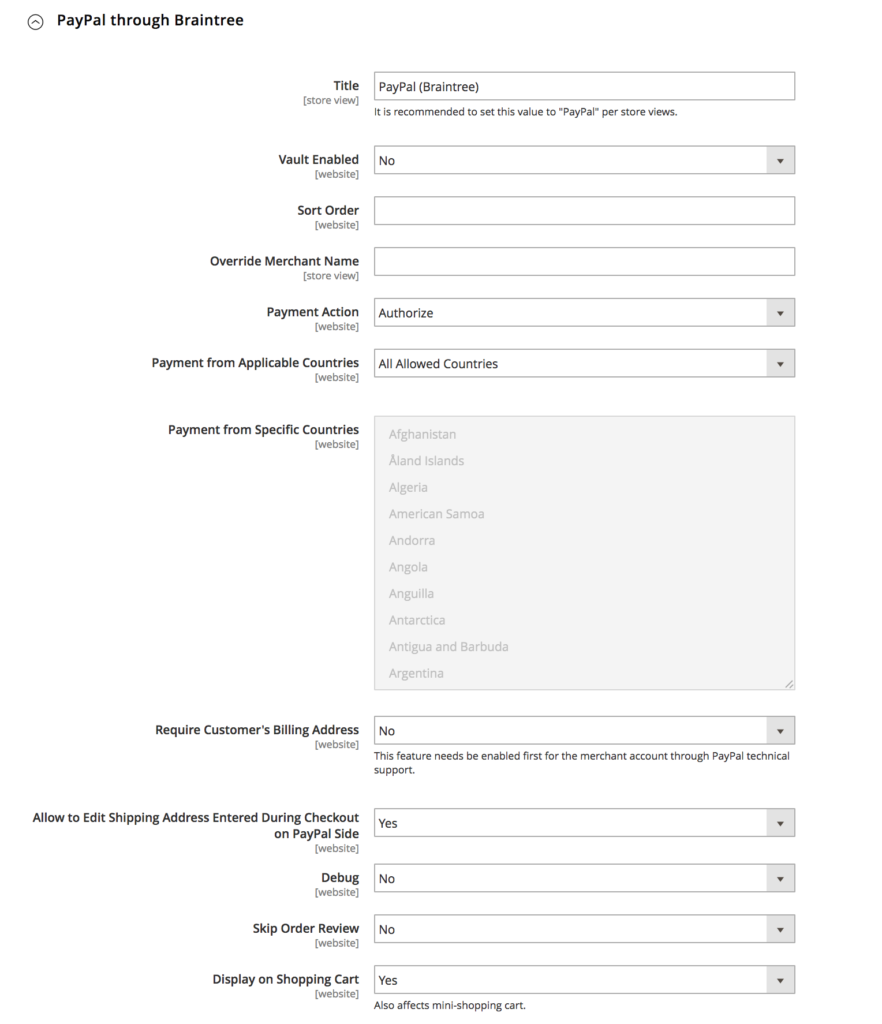 Set options for 3D Verification Settings