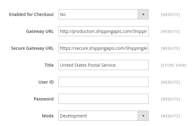Create a USPS Shipping account