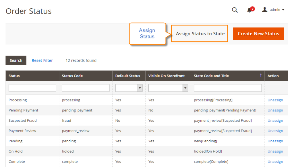 Create Custom Order Status