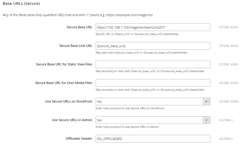 Security Checklist