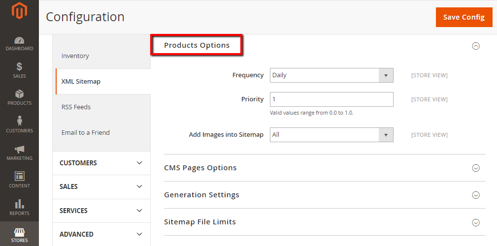 Product Options