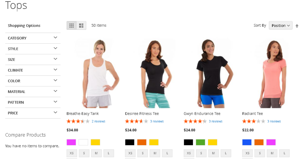 Tops