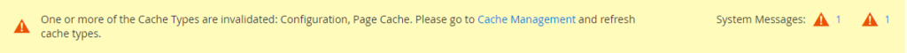 Cache Management