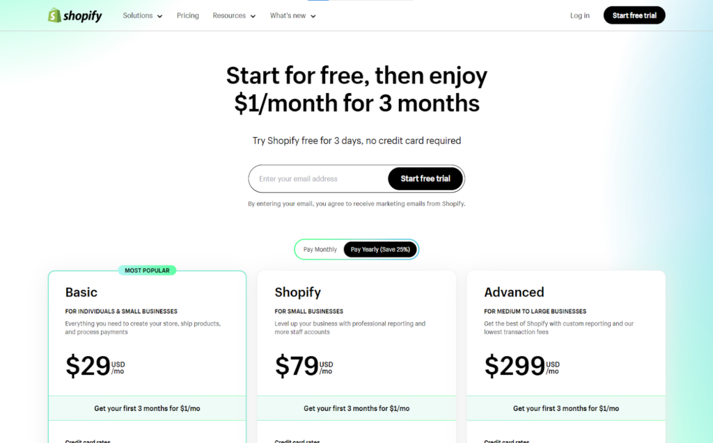Shopify-Subscription-Plan
