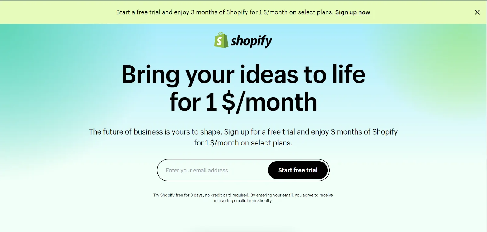 shopify-free-trial