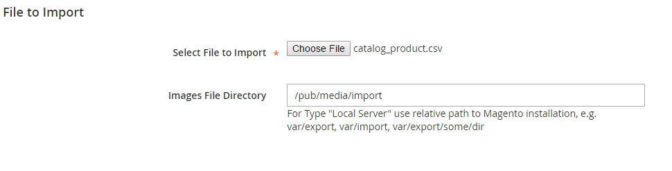 file To Import