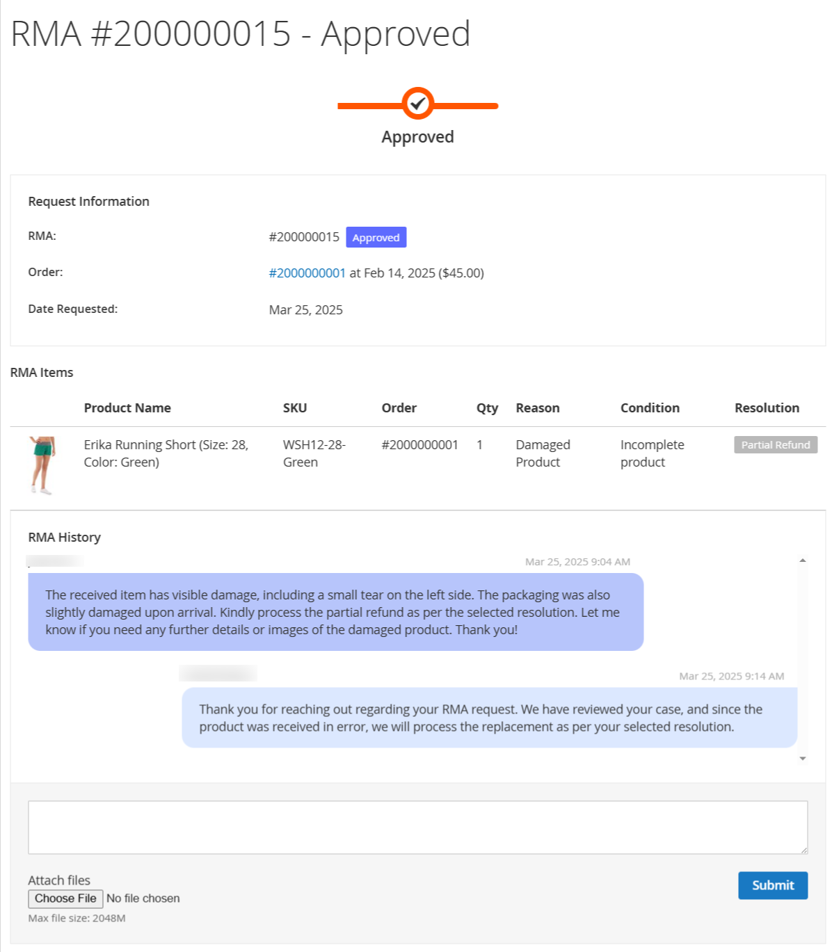 rma-approve-on-frontend