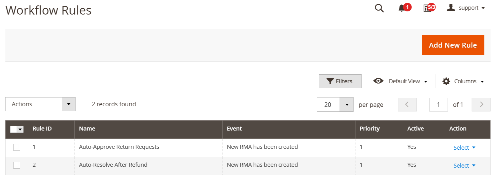rma-workflow-rules-grid