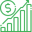 60% increase in sale